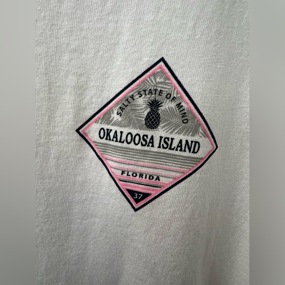 Okaloosa Island Shirt Short Sleeve Mens 2XL  (0712) - Picture 5 of 11